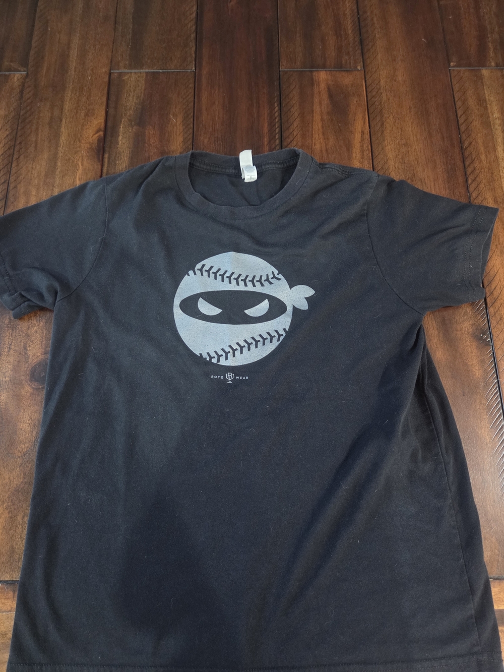 Pitching Ninja youth baseball t-shirt from "rotowear"